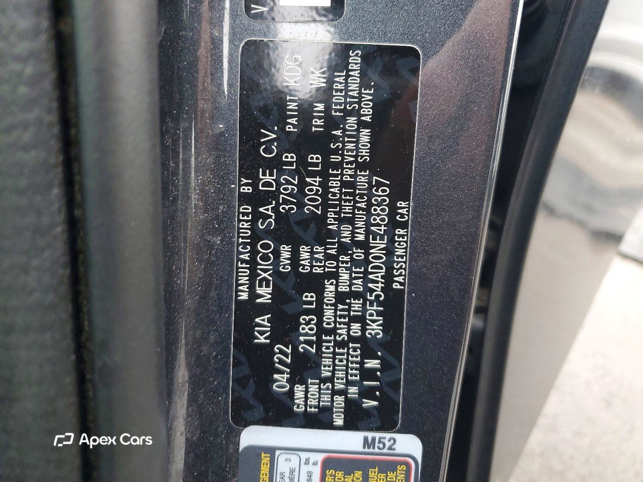 Kia Forte 2022