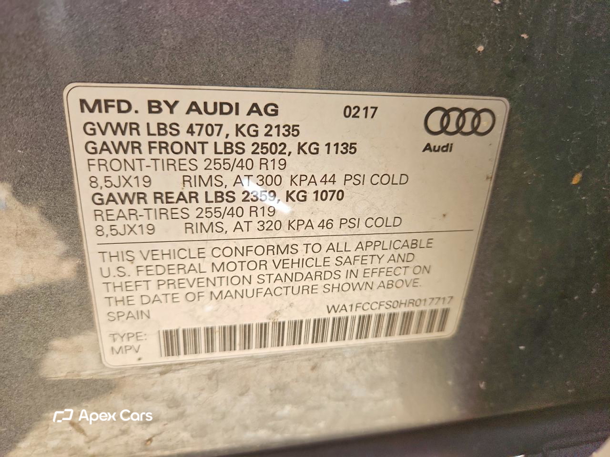 Audi Q3 2017