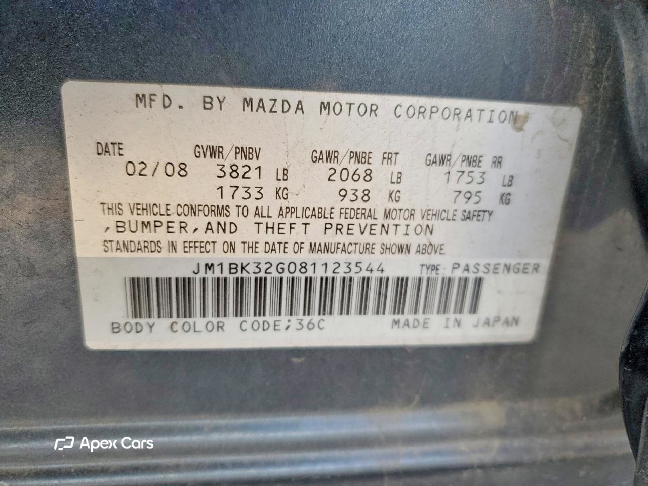 Mazda 3 2008