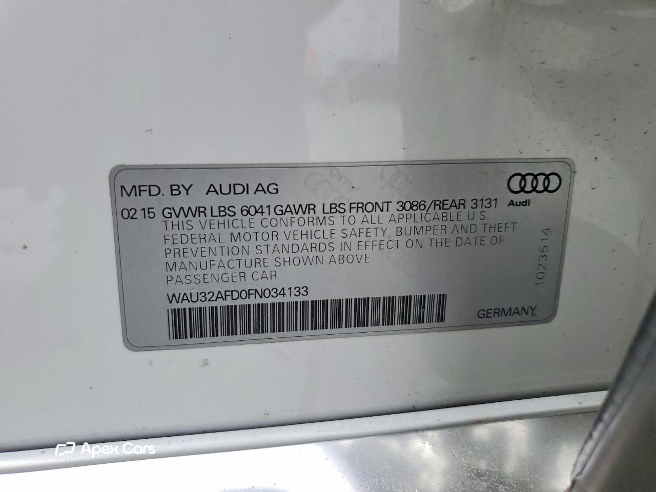 Audi A8 2015