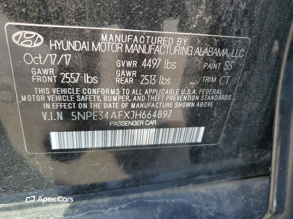 Hyundai Sonata 2018