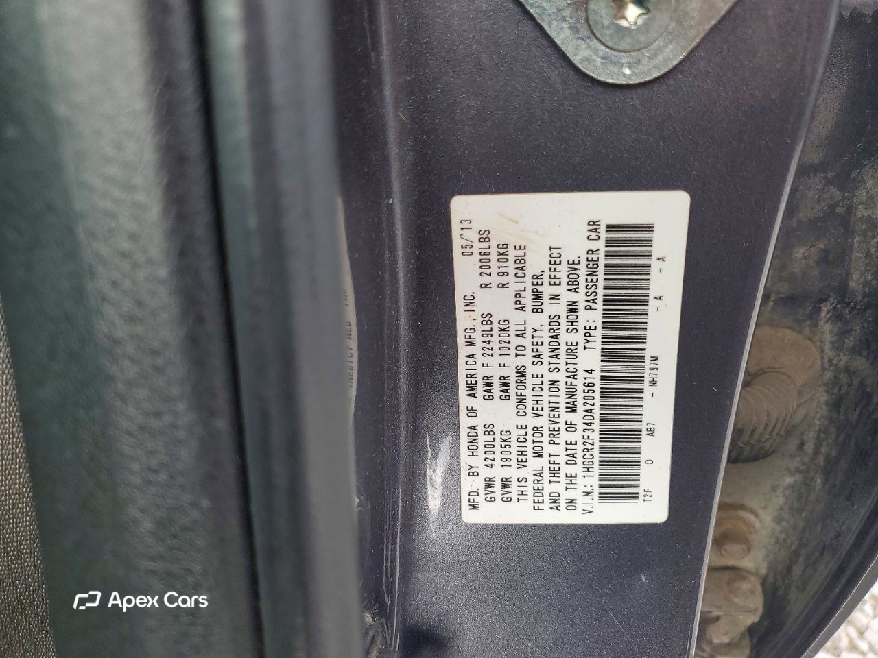 Honda Accord 2013