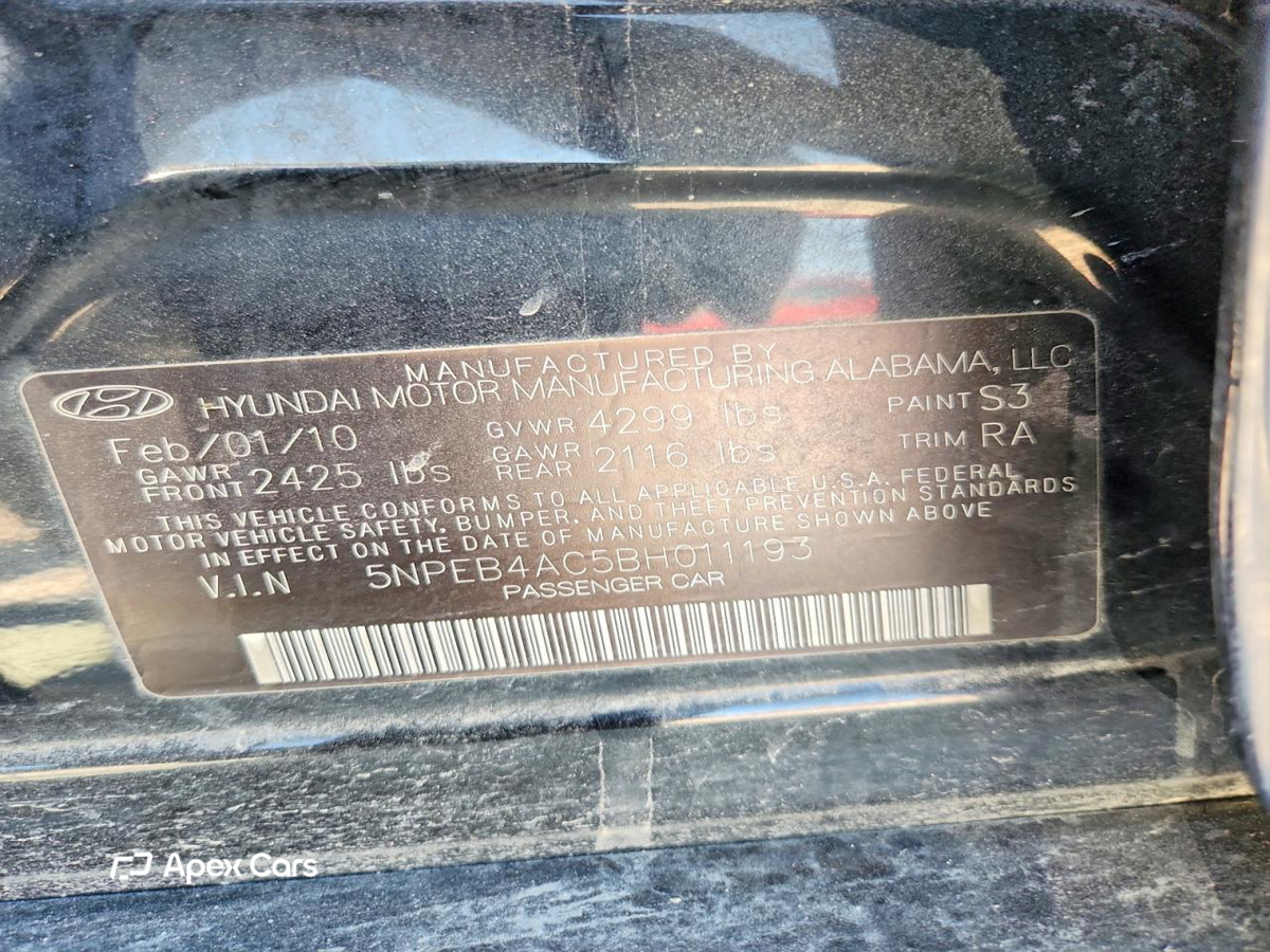 Hyundai Sonata 2011