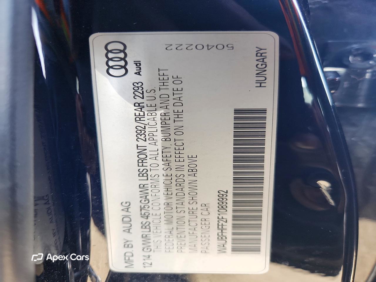 Audi A3 2015