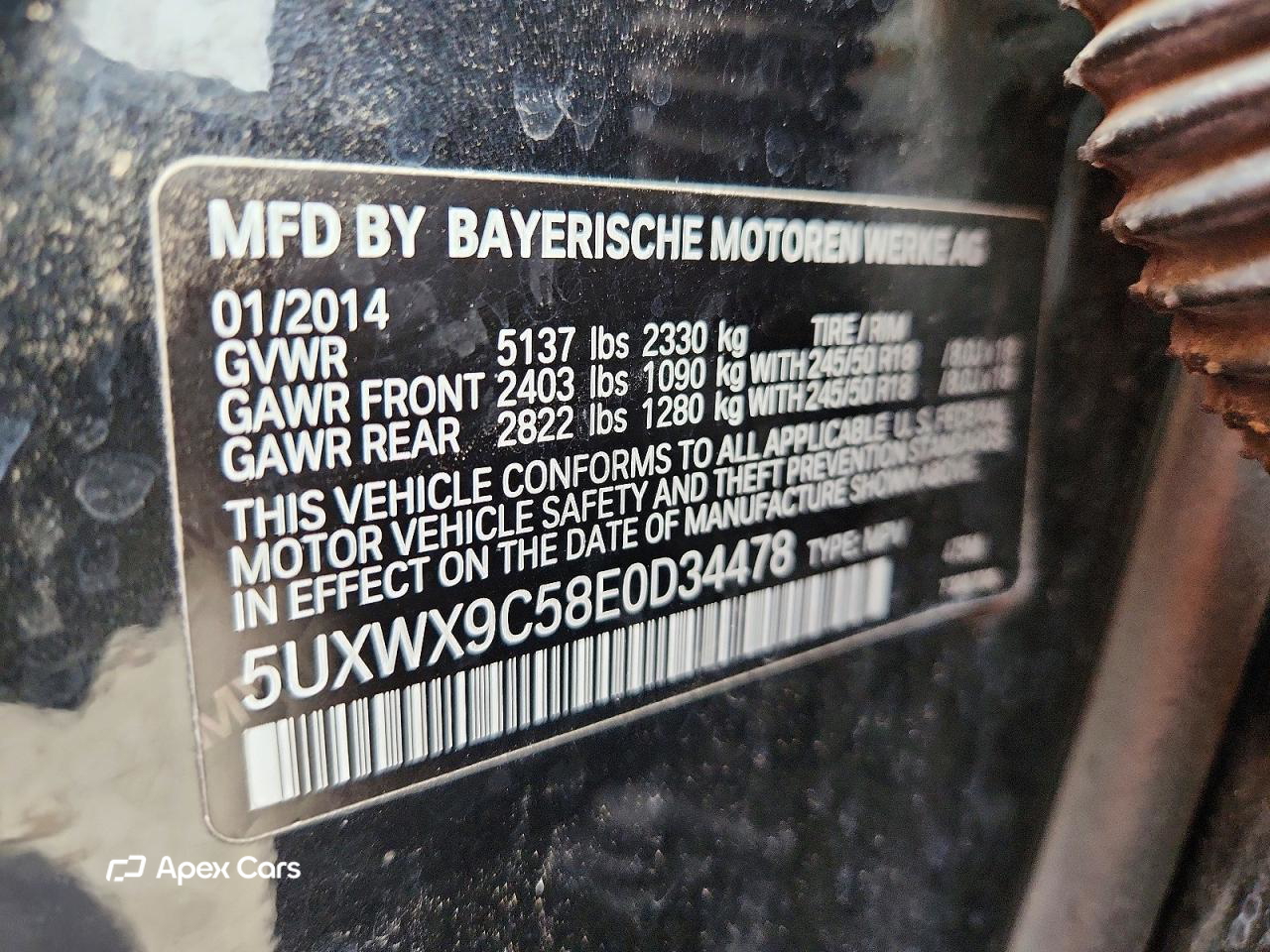 BMW X3 2014