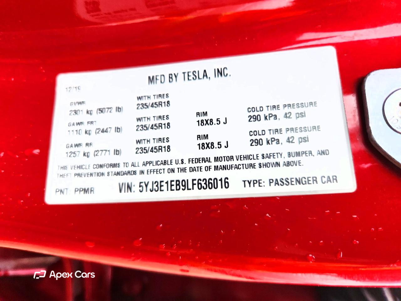 Tesla Model 3 2020