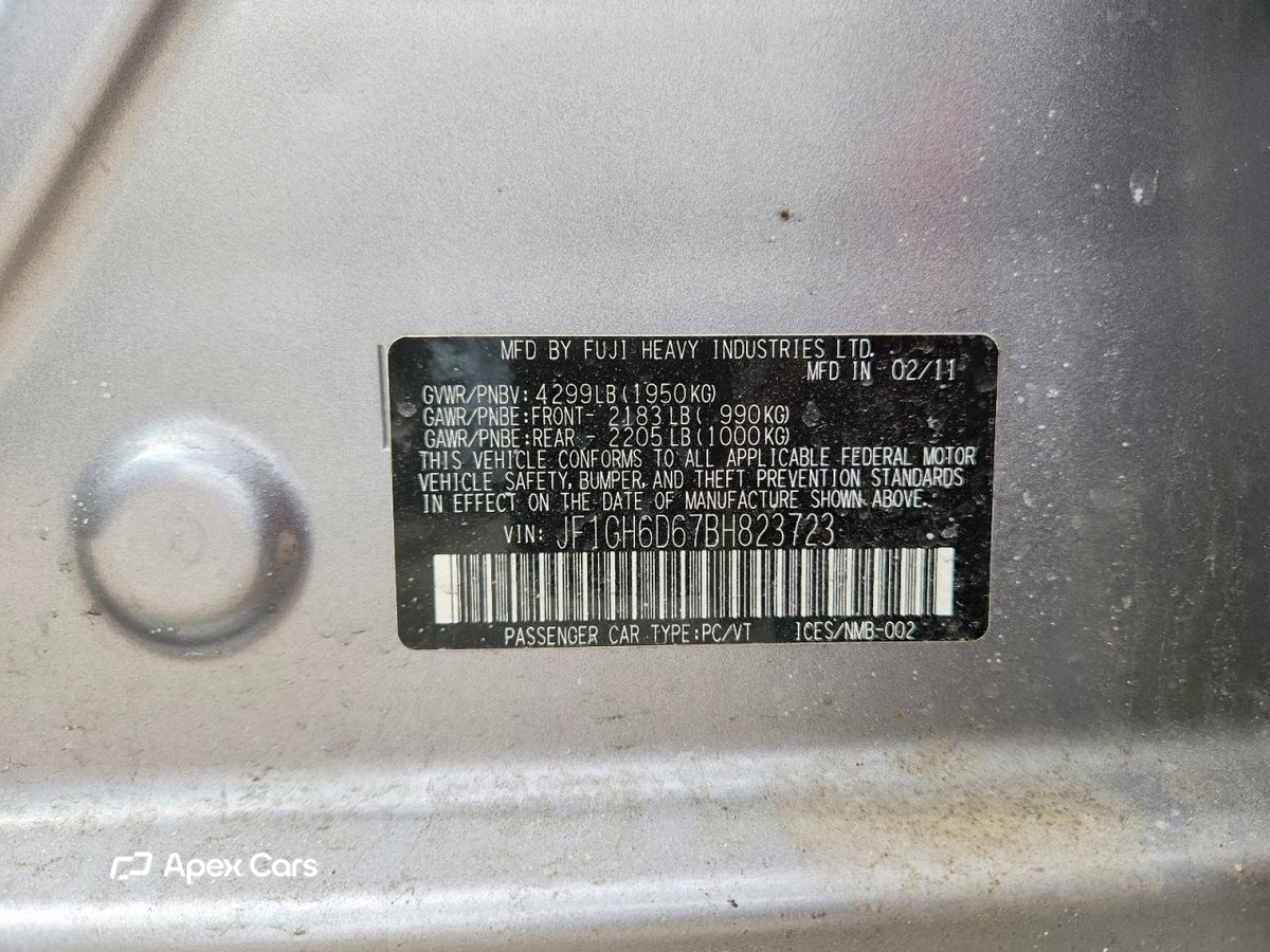 Subaru Impreza 2011