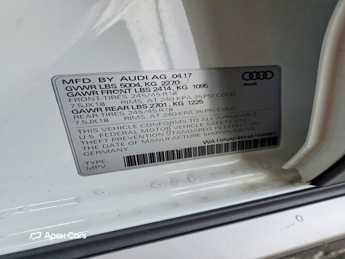 Audi A4 2017