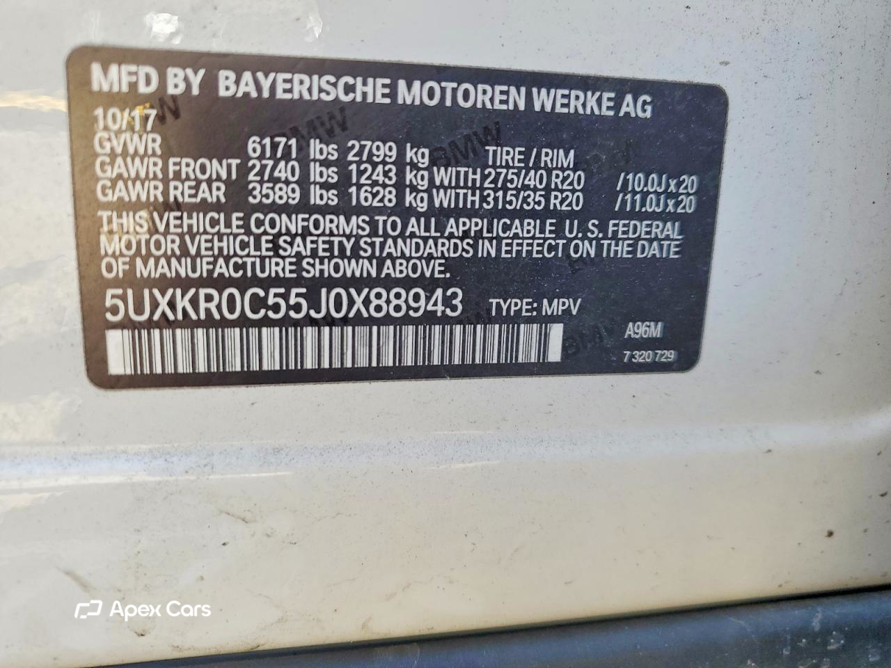 BMW X5 2018