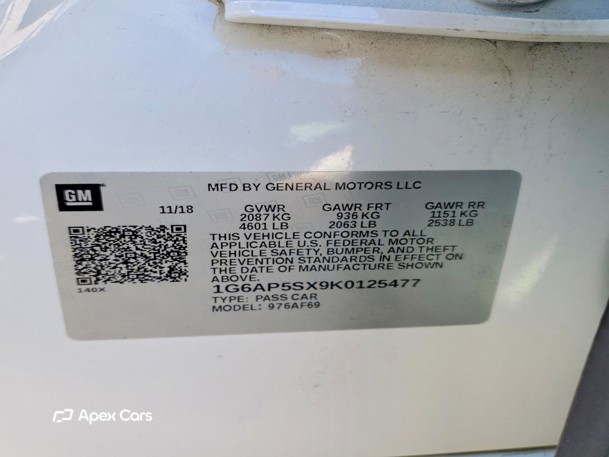 Cadillac CTS 2019