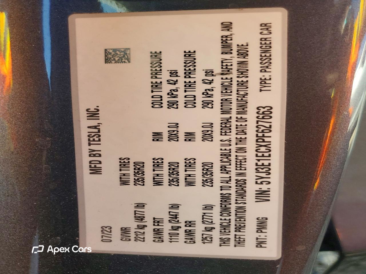 Tesla Model 3 2023