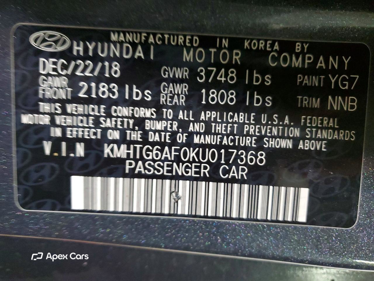Hyundai Veloster 2019