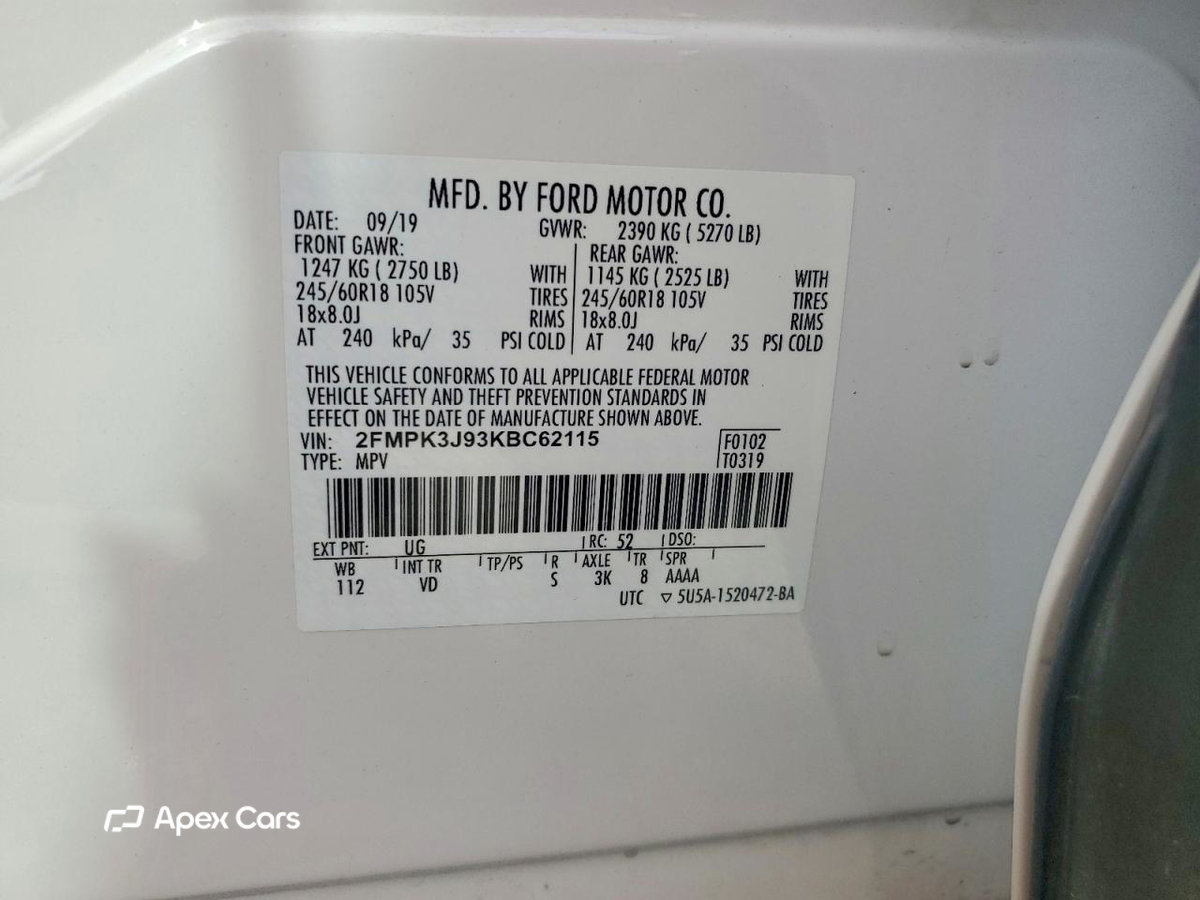 Ford Edge 2019