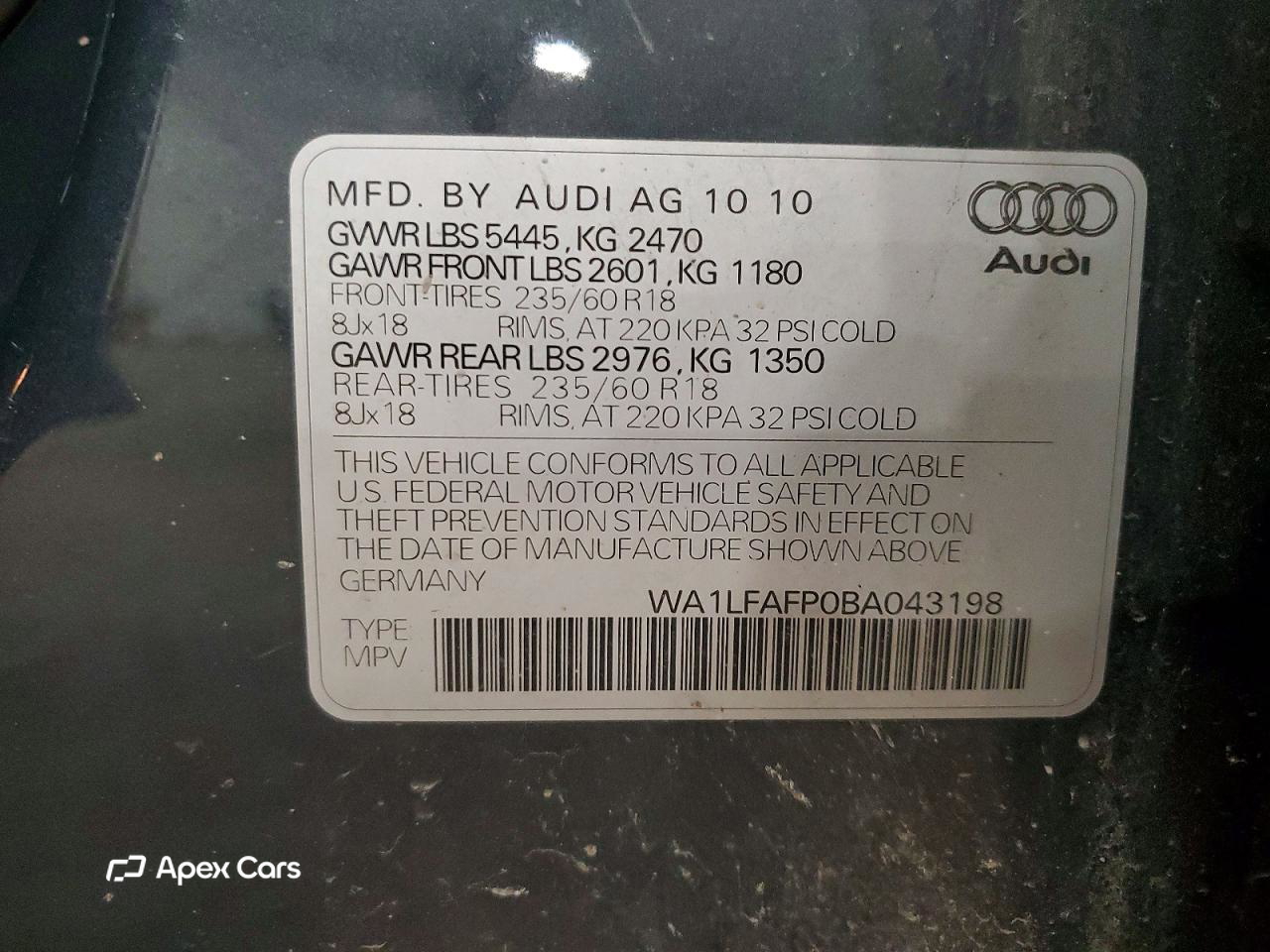 Audi Q5 2011
