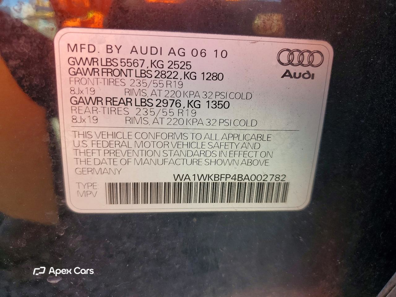 Audi Q5 2011