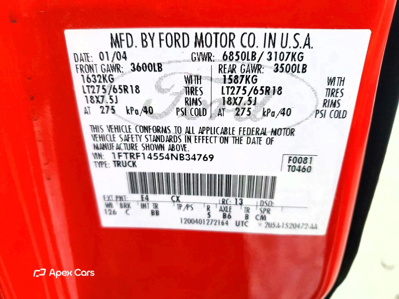 Ford F-150 2004
