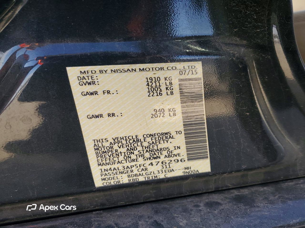 Nissan Altima 2015