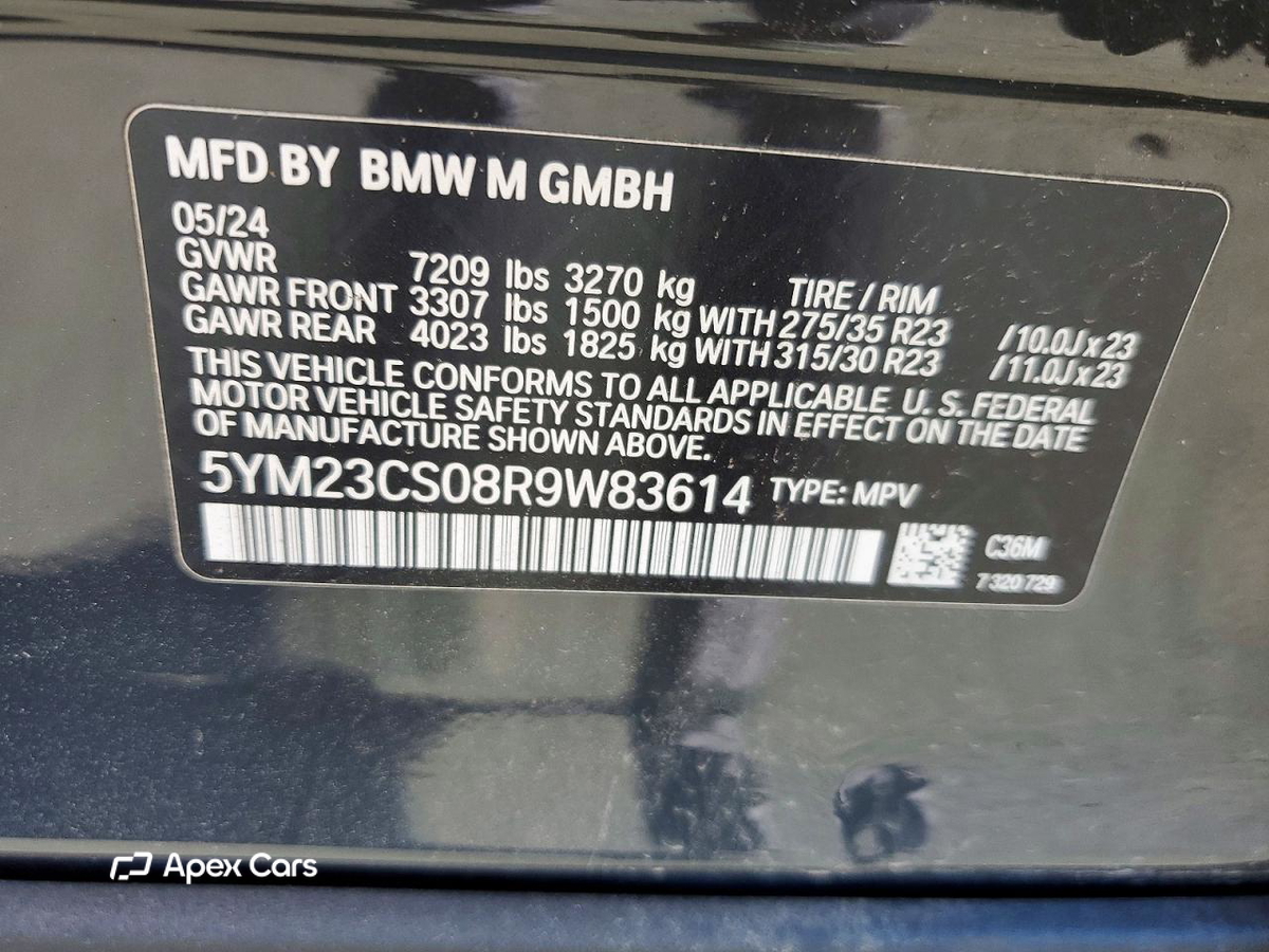 BMW XM 2024