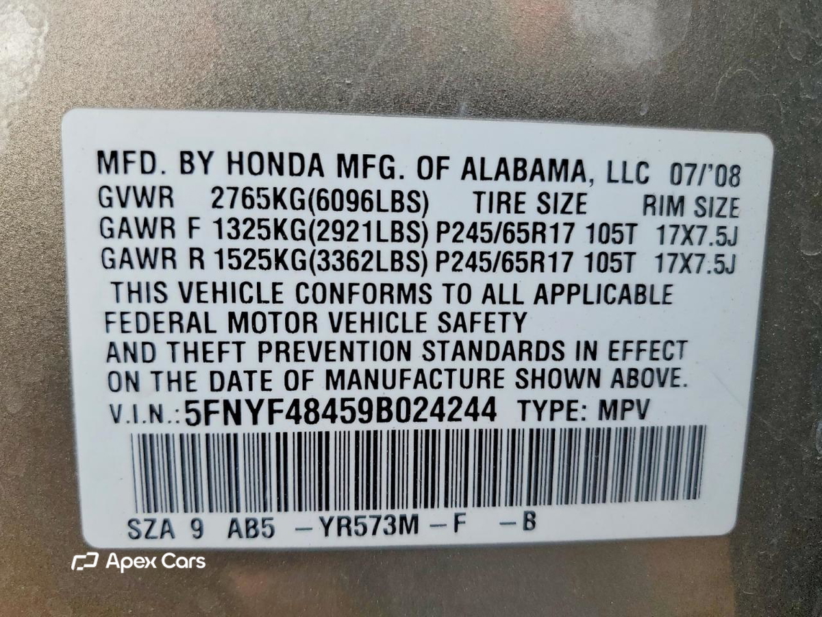 Honda Pilot 2009