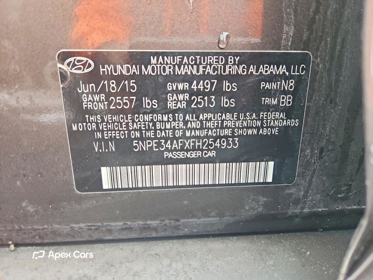 Hyundai Sonata 2015