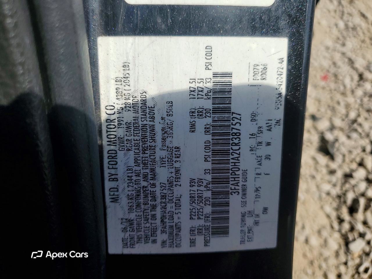 Ford Fusion 2012
