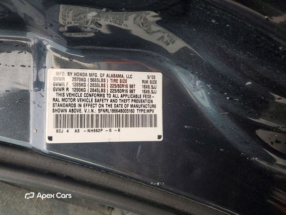 Honda Odyssey 2004