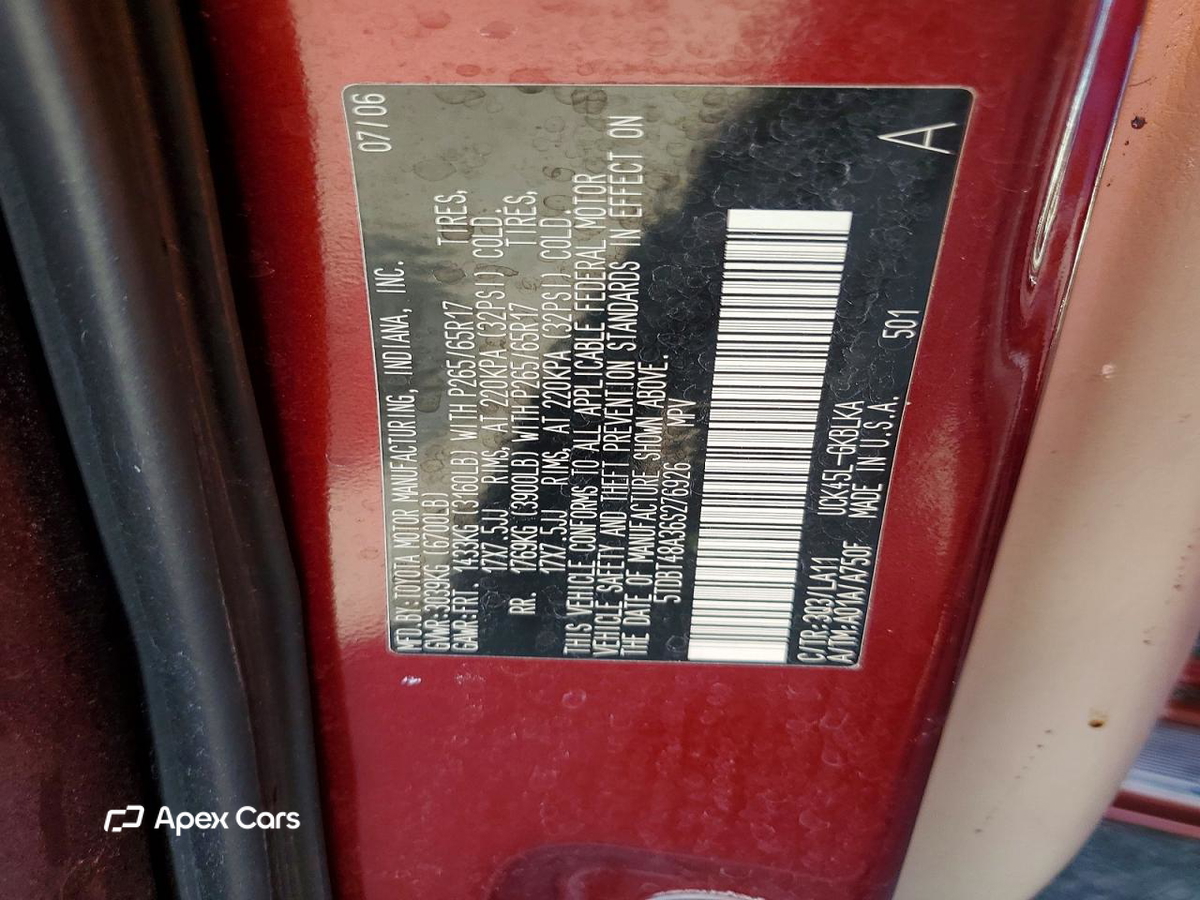Toyota Sequoia 2006