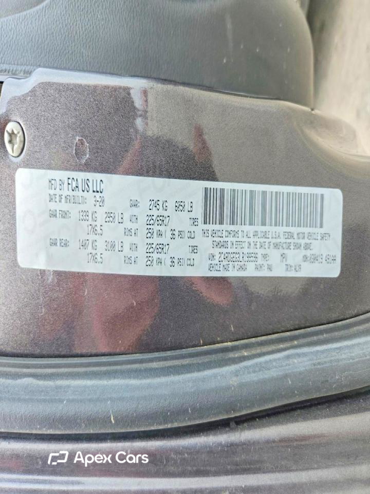 Dodge Caravan 2020