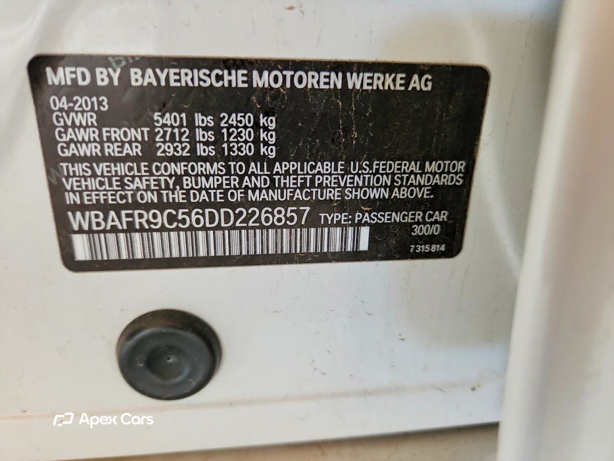 BMW Series 5 2013