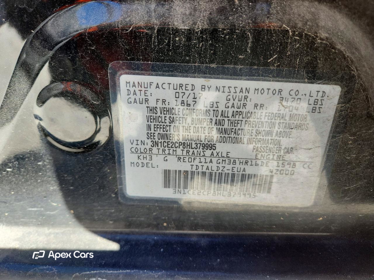 Nissan Versa 2017