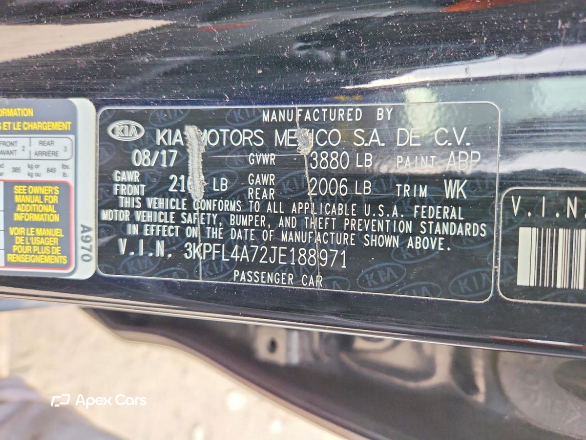 Kia Forte 2018