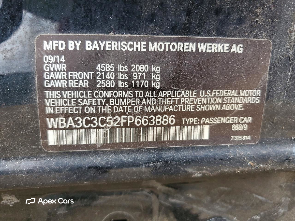 BMW Series 3 2015