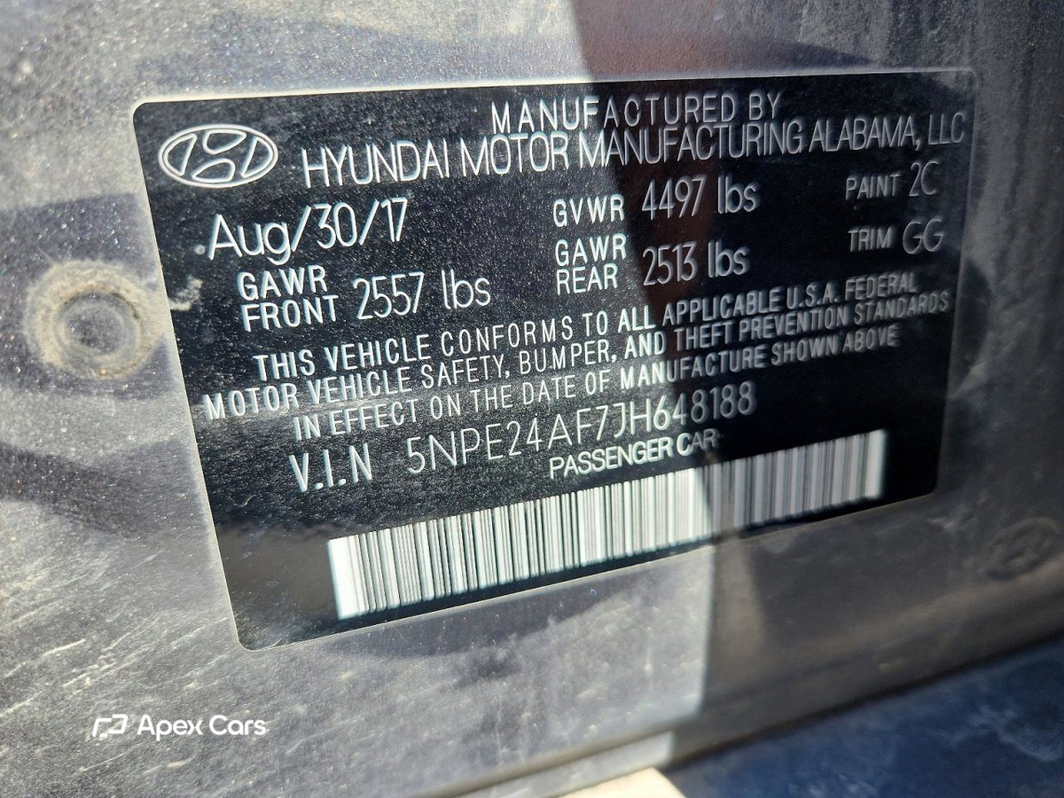 Hyundai Sonata 2018