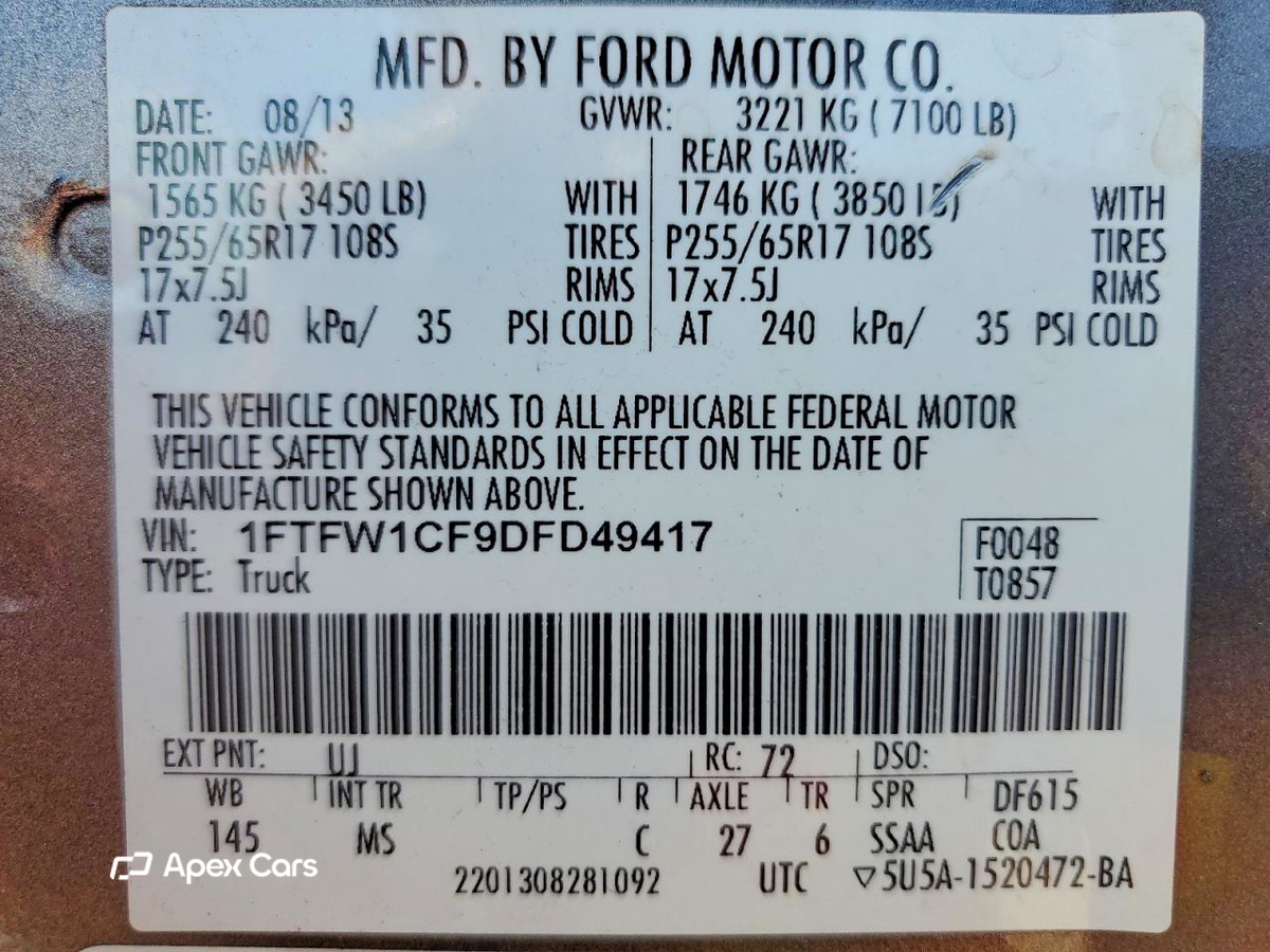 Ford F-150 2013