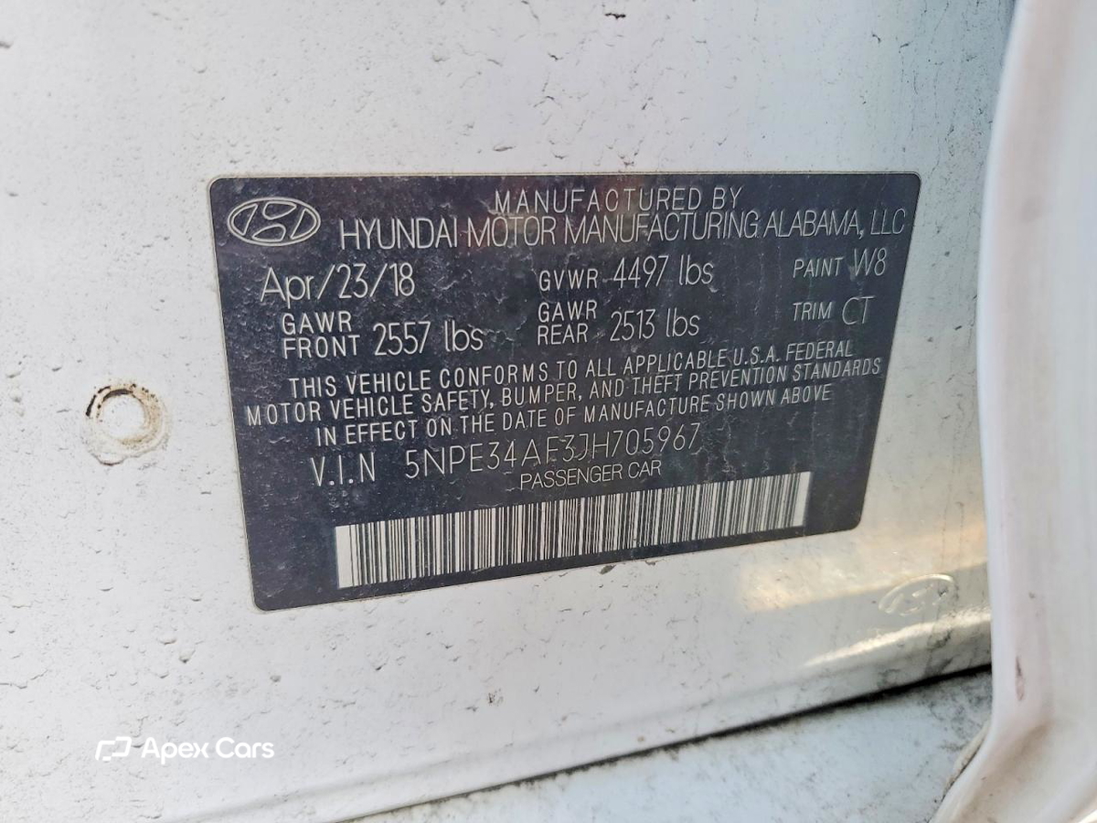Hyundai Sonata 2018