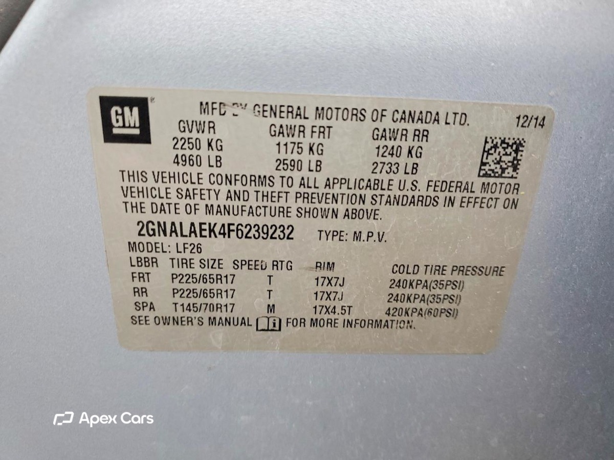 Chevrolet Equinox 2015