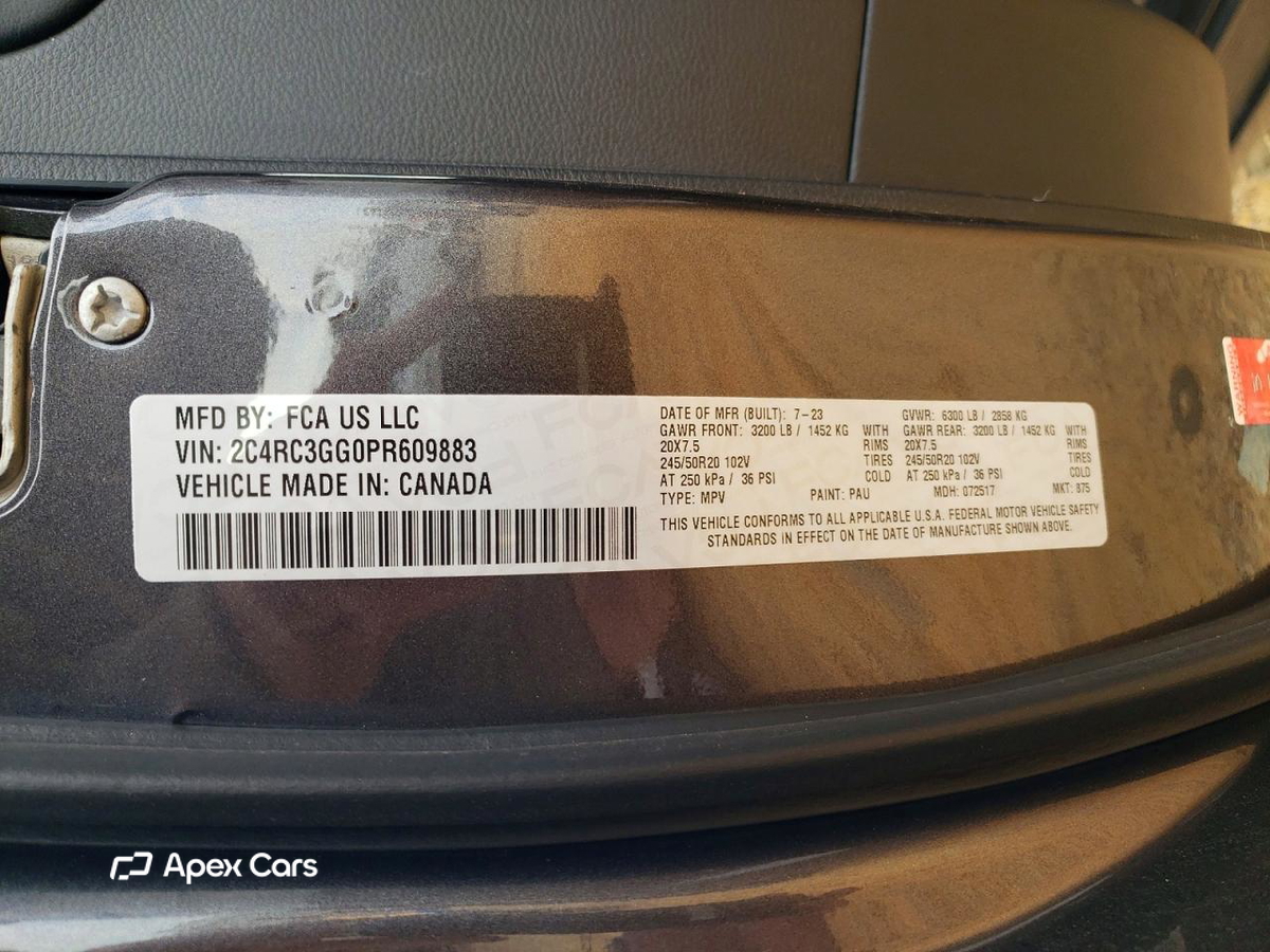 Chrysler Pacifica 2023
