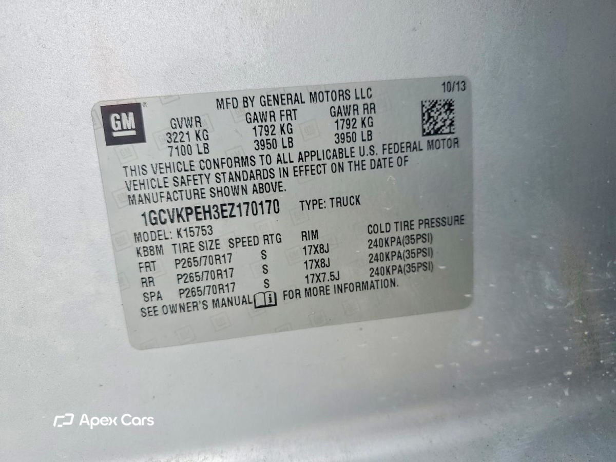 Chevrolet Silverado 2014