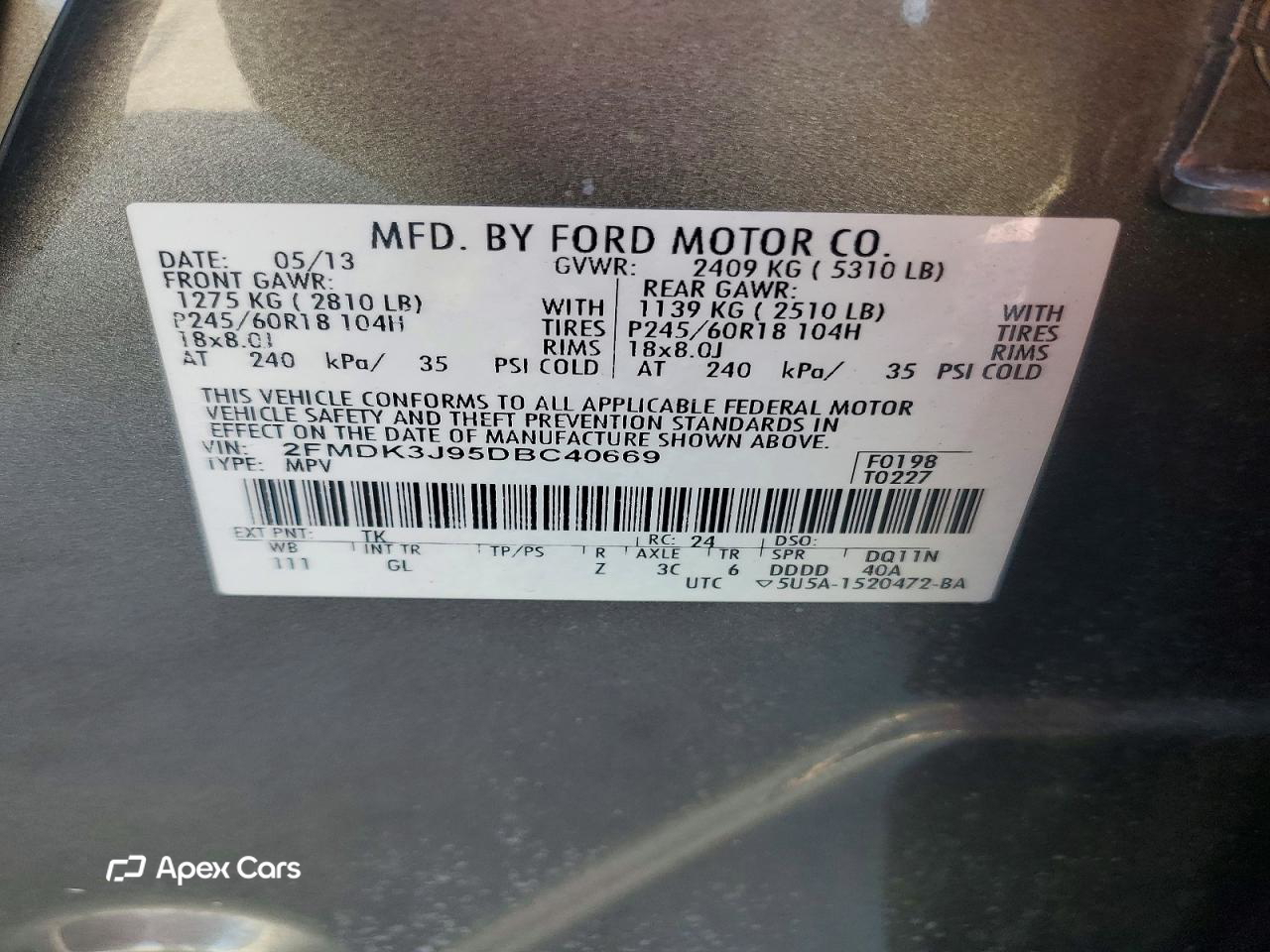 Ford Edge 2013