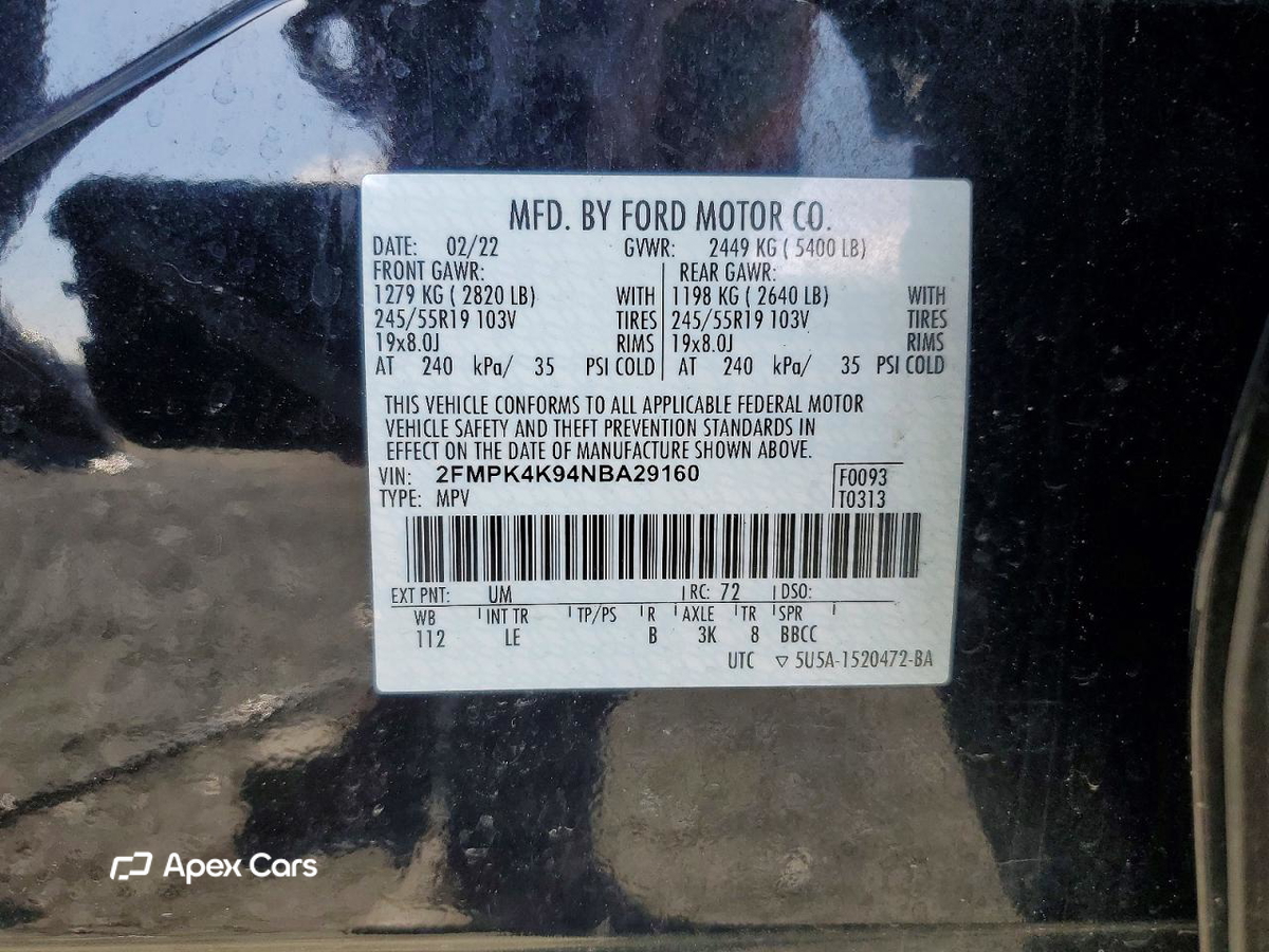 Ford Edge 2022