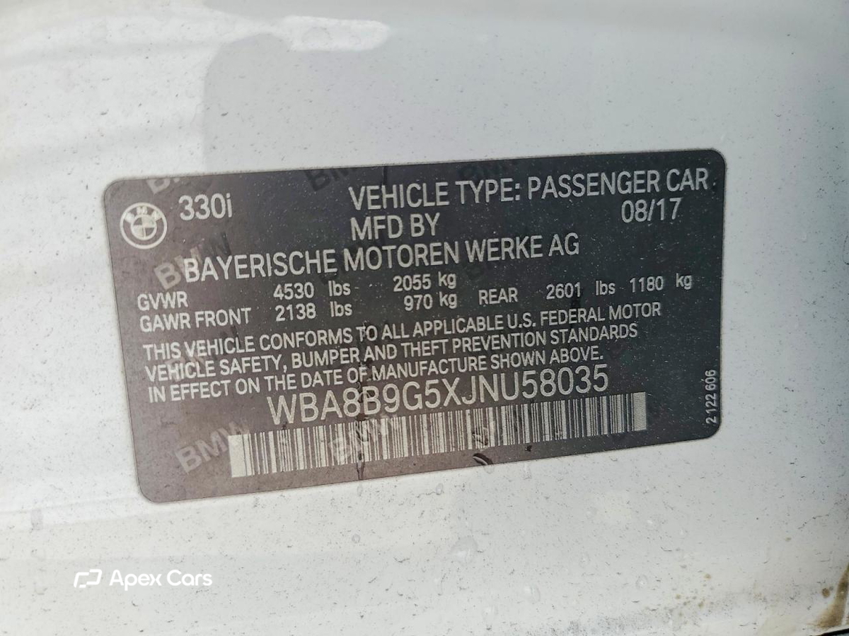 BMW Series 3 2018