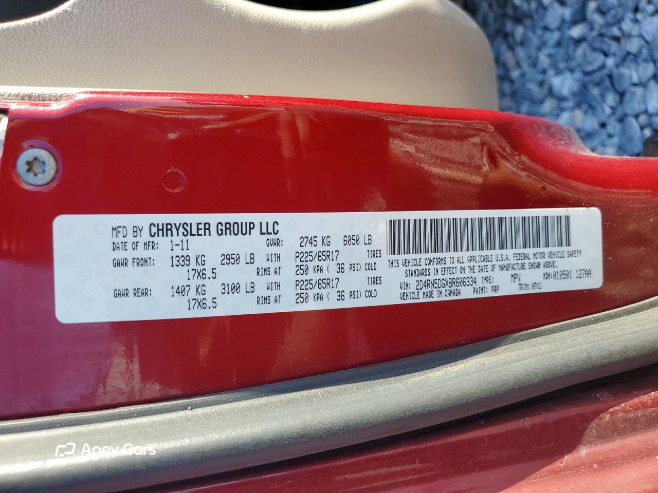 Dodge Caravan 2011