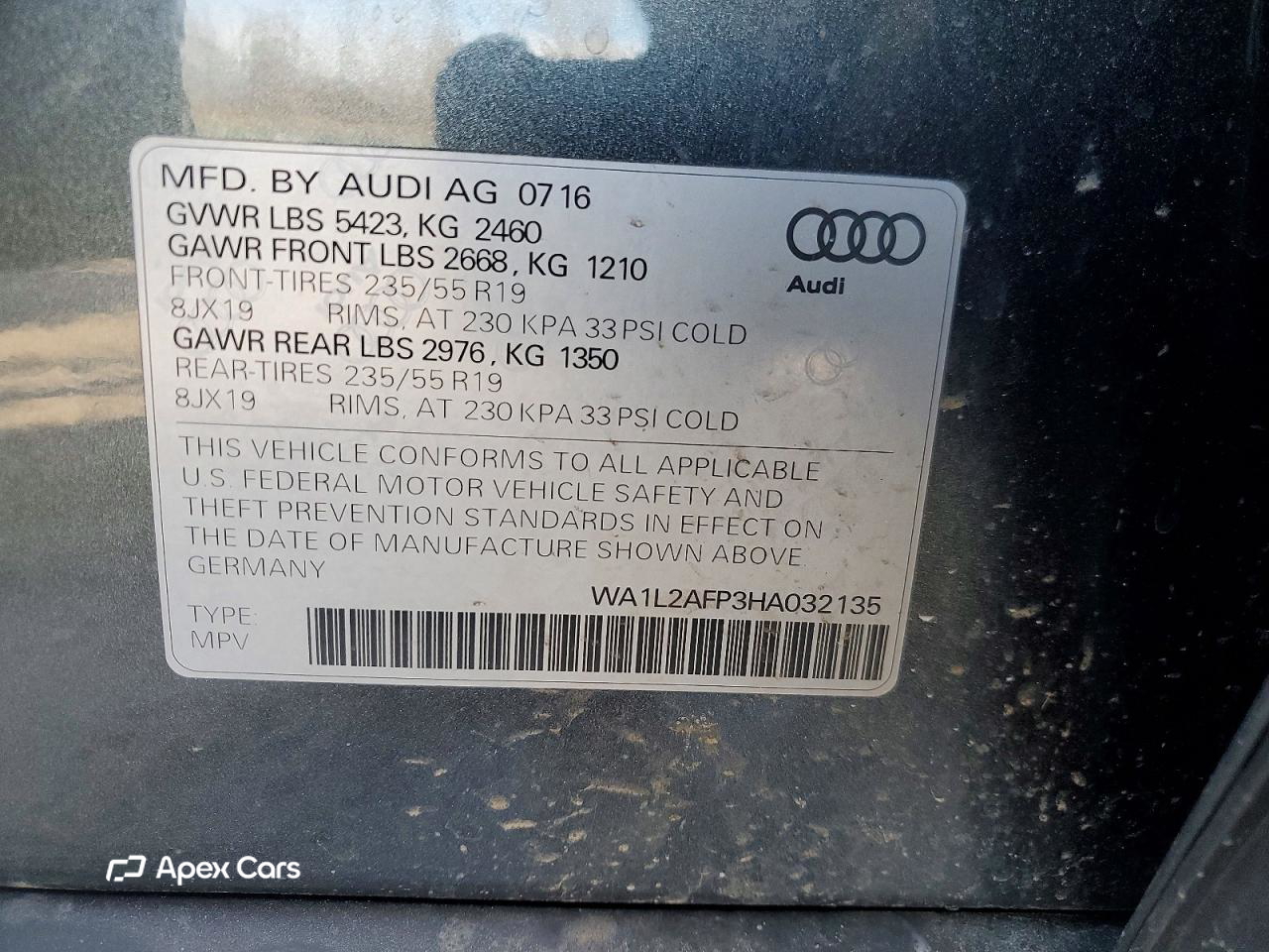Audi Q5 2017
