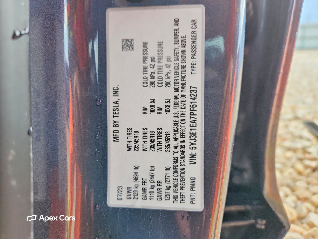 Tesla Model 3 2023