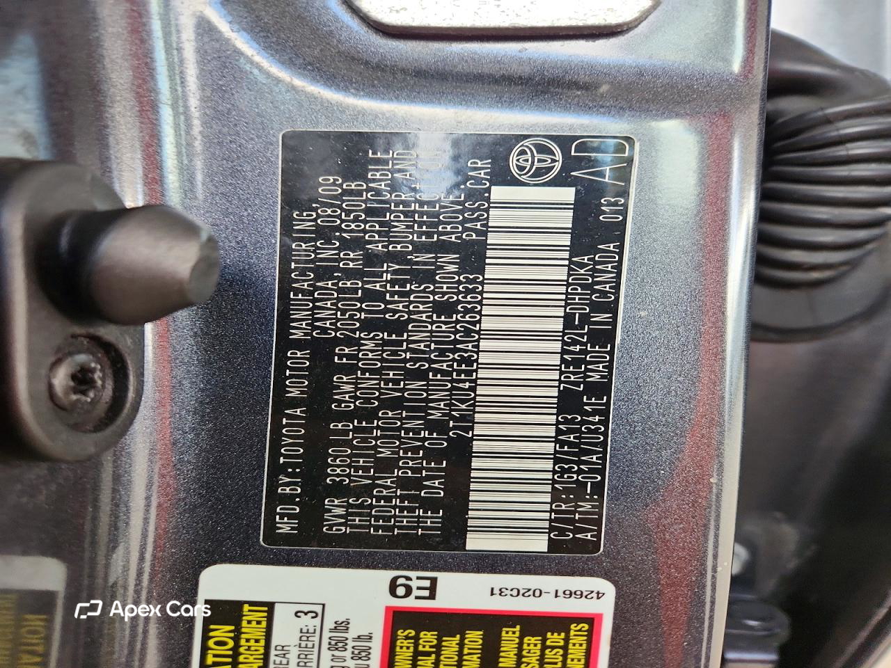 Toyota Matrix 2010