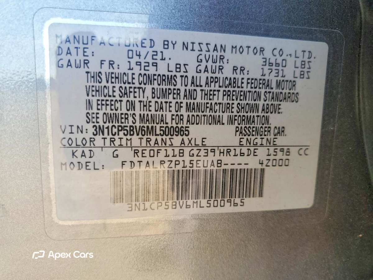 Nissan Kicks 2021