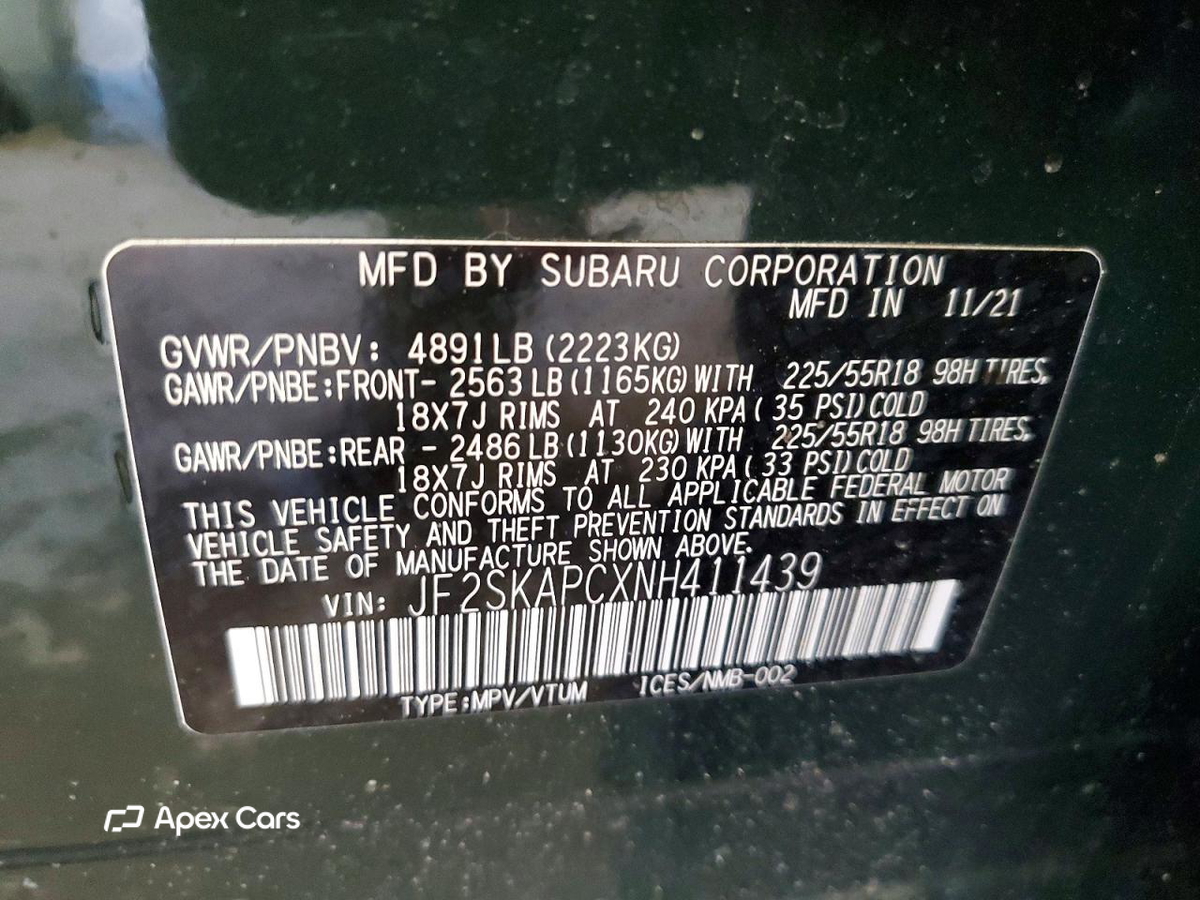 Subaru Forester 2022
