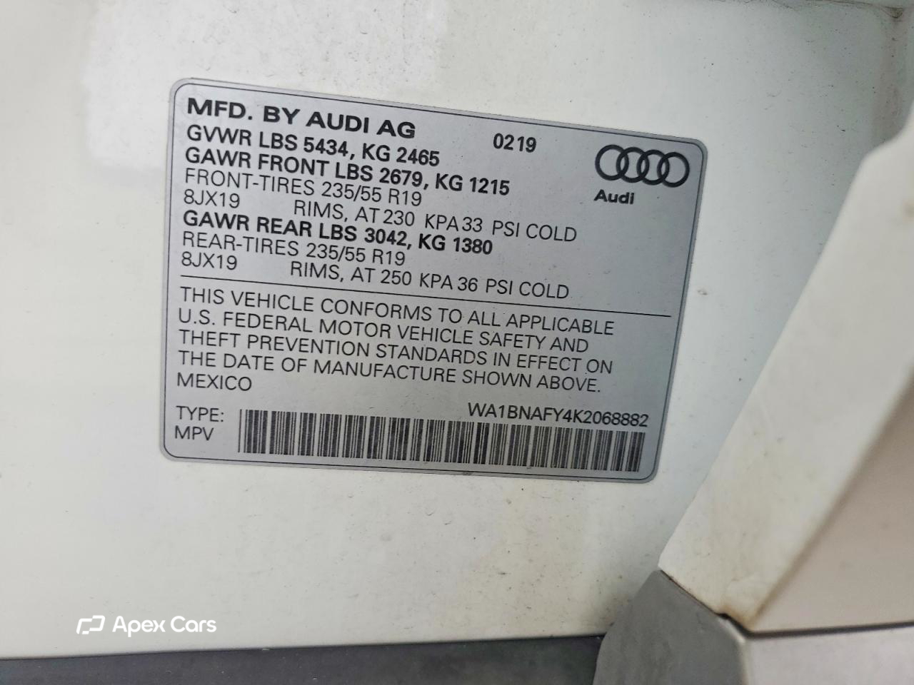 Audi Q5 2019