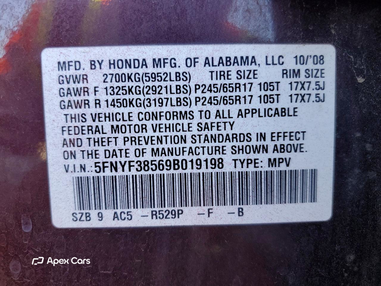 Honda Pilot 2009
