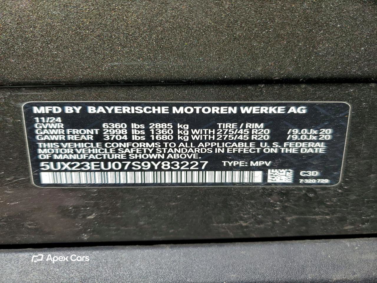 BMW X5 2025